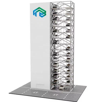 완전 자동화된 스마트 타워 주차 시스템